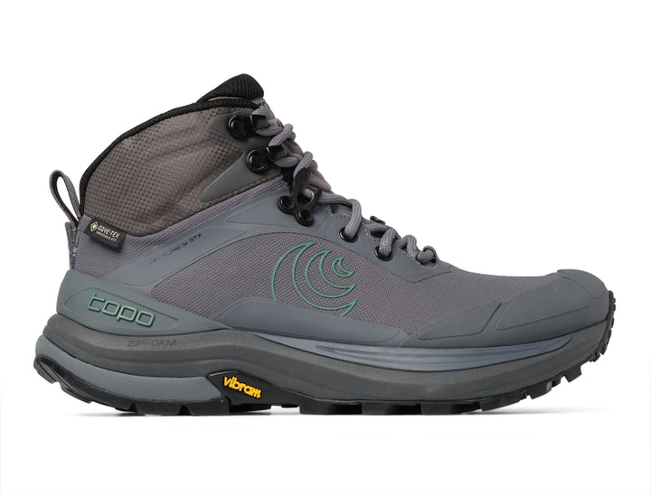Topo Athletic Trailventure 3 WP Charcoal Green  – Damen Wanderschuhe - Wasserdichter Komfort für jedes Abenteuer