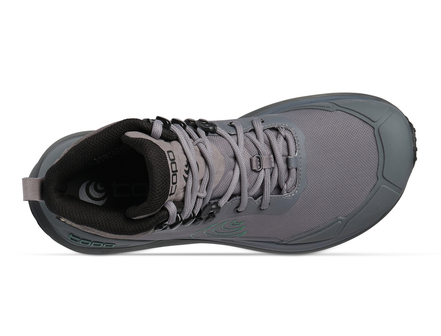 Topo Athletic Trailventure 3 WP Charcoal Green  – Damen Wanderschuhe - Wasserdichter Komfort für jedes Abenteuer