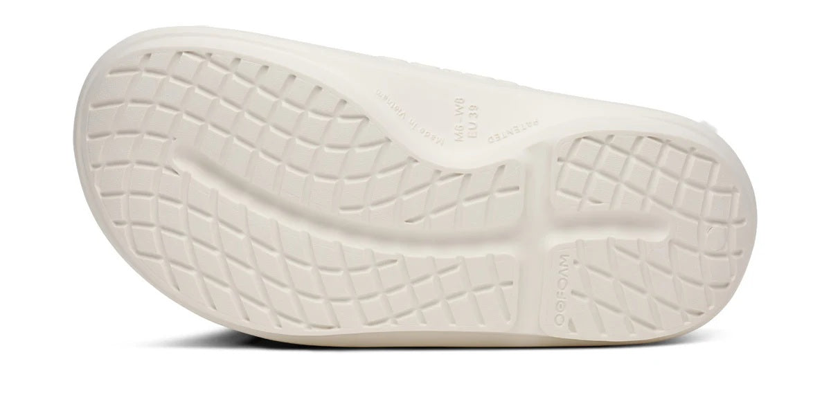 OOAHH+ Chalk - OOFOS Damen-Slide-Sandale