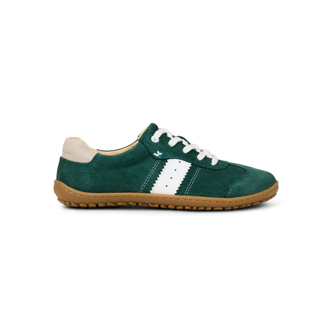 KOEL Ila Suede Green Damensneaker – Retrostyle Barfußschuh für jeden Tag