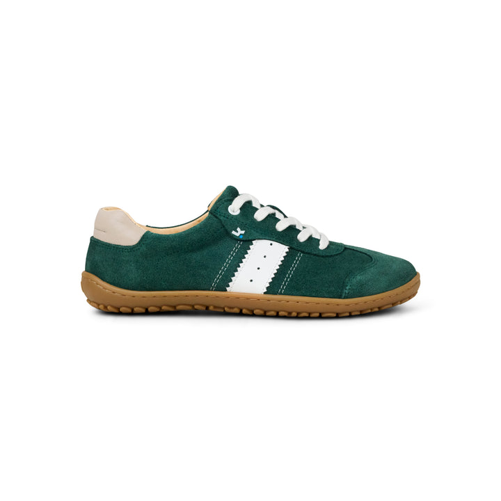 KOEL Ila Suede Green Damensneaker – Retrostyle Barfußschuh für jeden Tag
