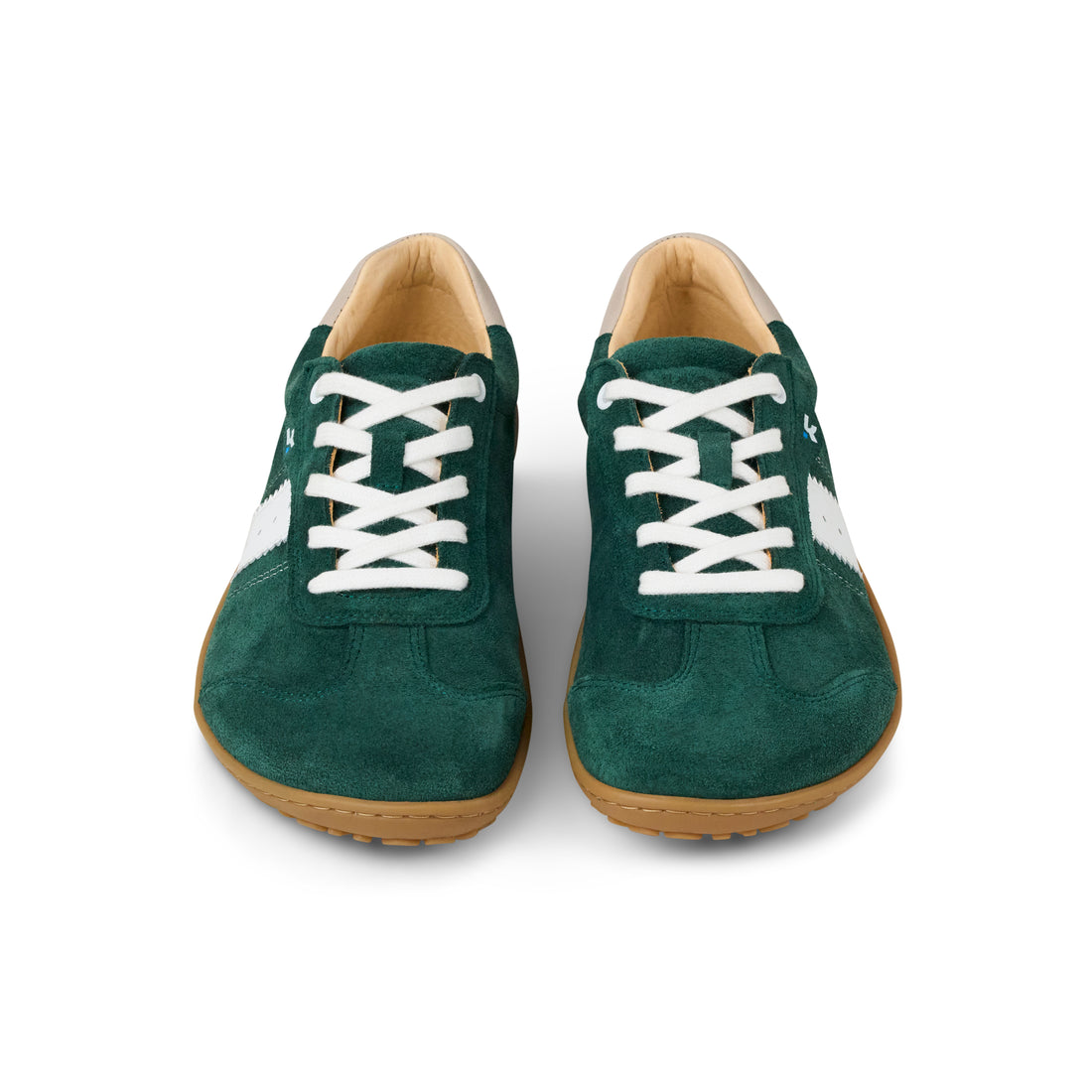 KOEL Ila Suede Green Damensneaker – Retrostyle Barfußschuh für jeden Tag