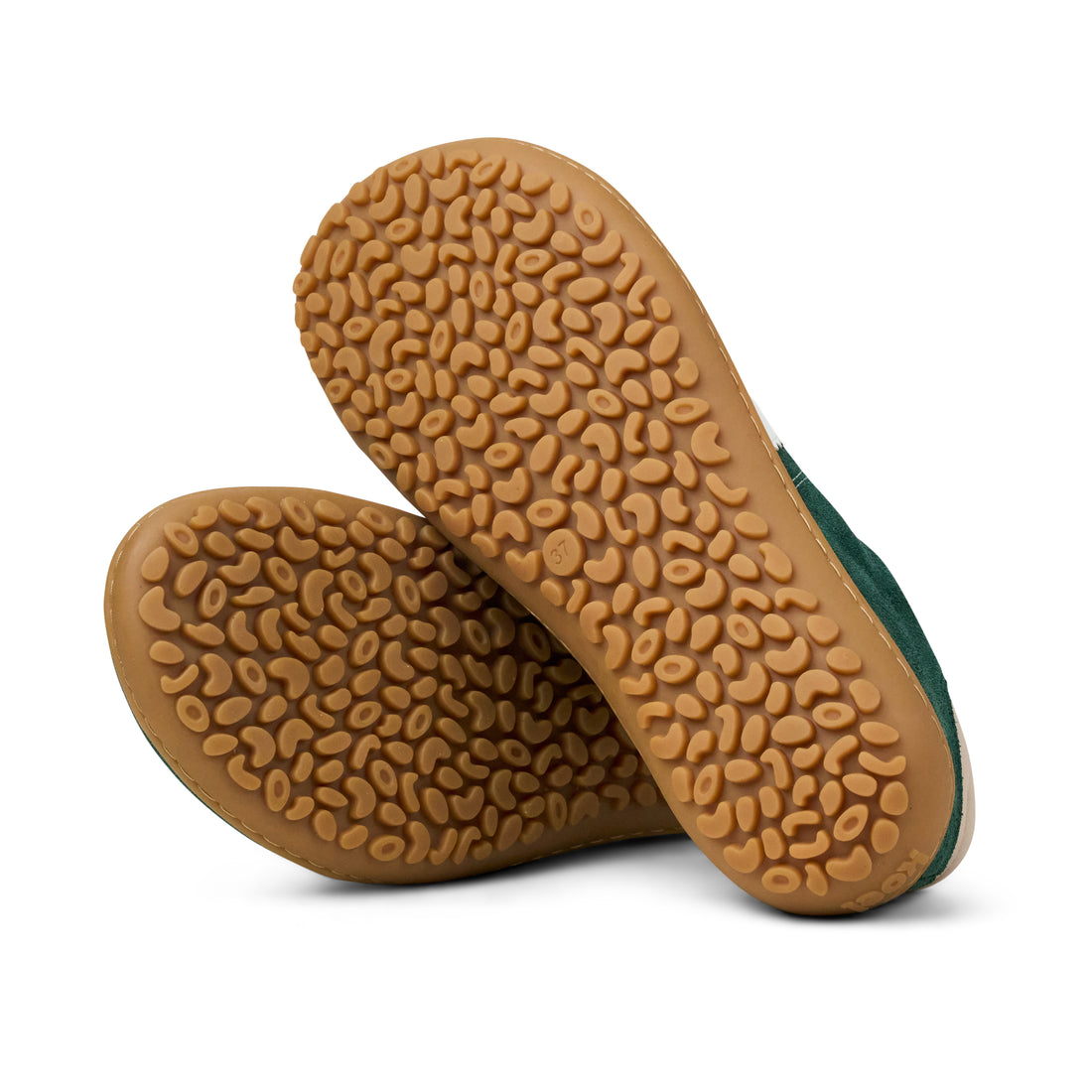 KOEL Ila Suede Green Damensneaker – Retrostyle Barfußschuh für jeden Tag