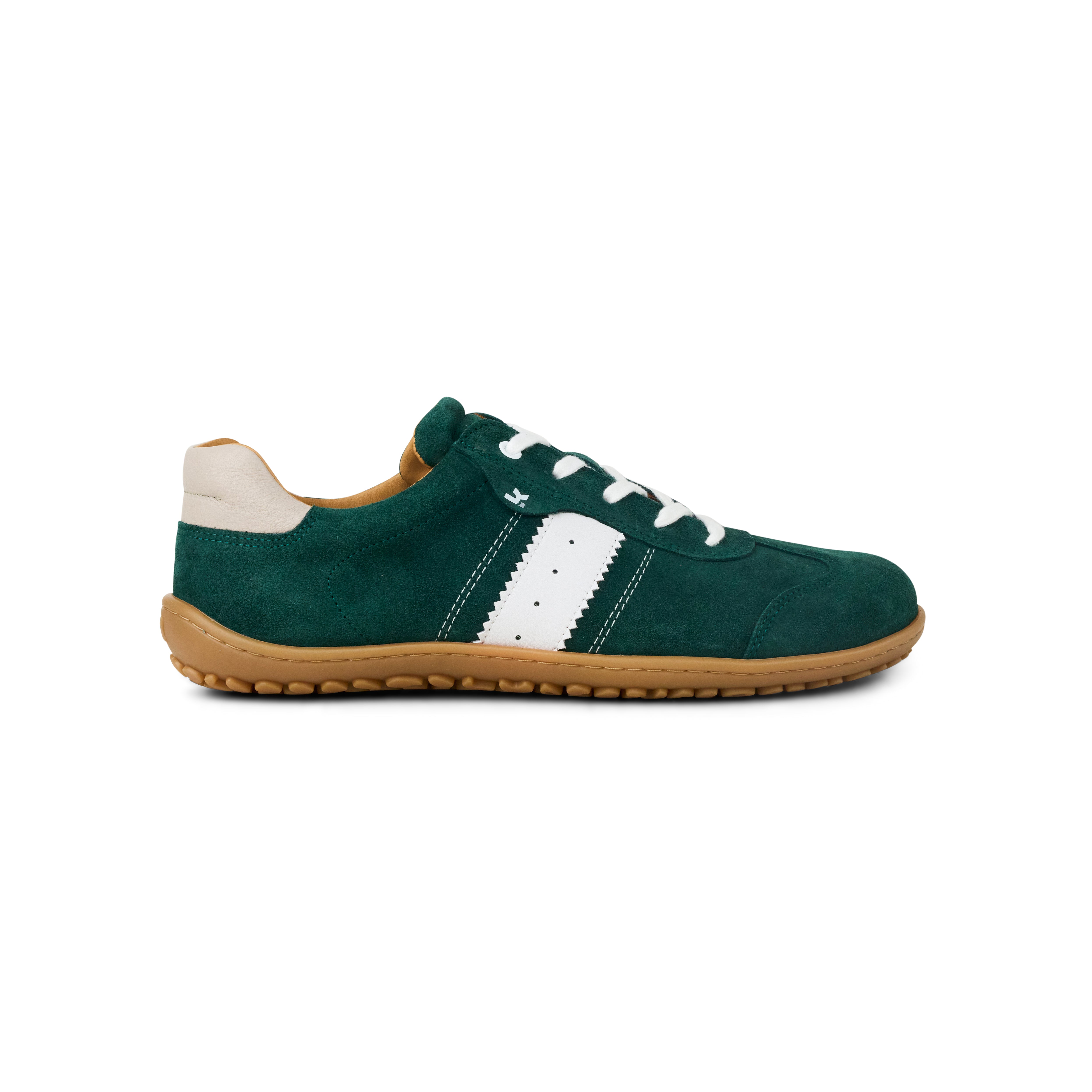 KOEL ILO Suede Green – Herren Barfuß-Sneaker