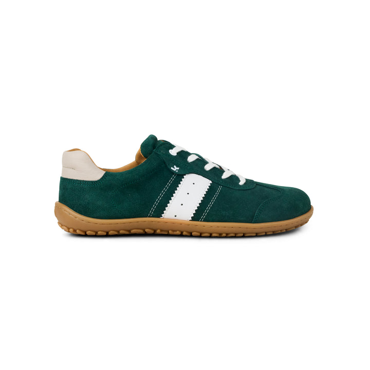 KOEL ILO Suede Green – Herren Barfuß-Sneaker