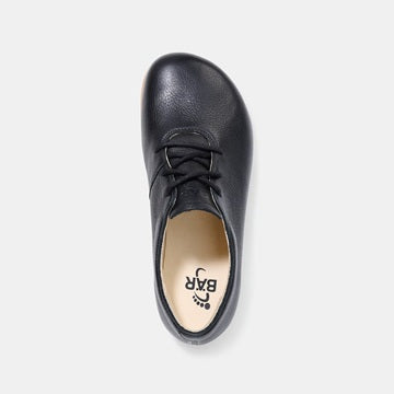 Carey Schwarz- puristisch, edel, besonders fußfreundlicher Lederschuh