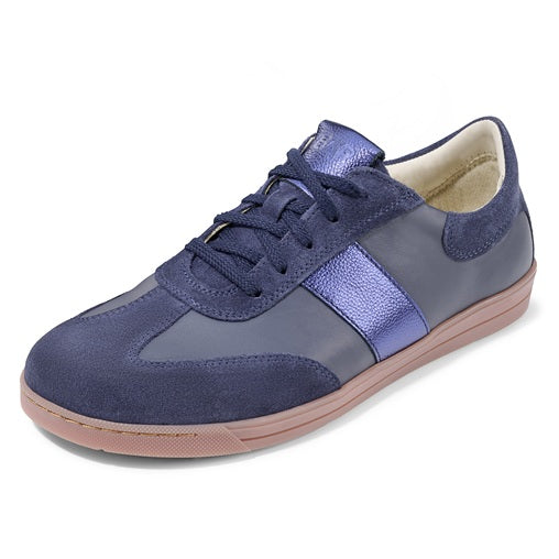 Elody Dunkelblau - Damensneaker mit Zehenfreiheit im modernen Retro-Look