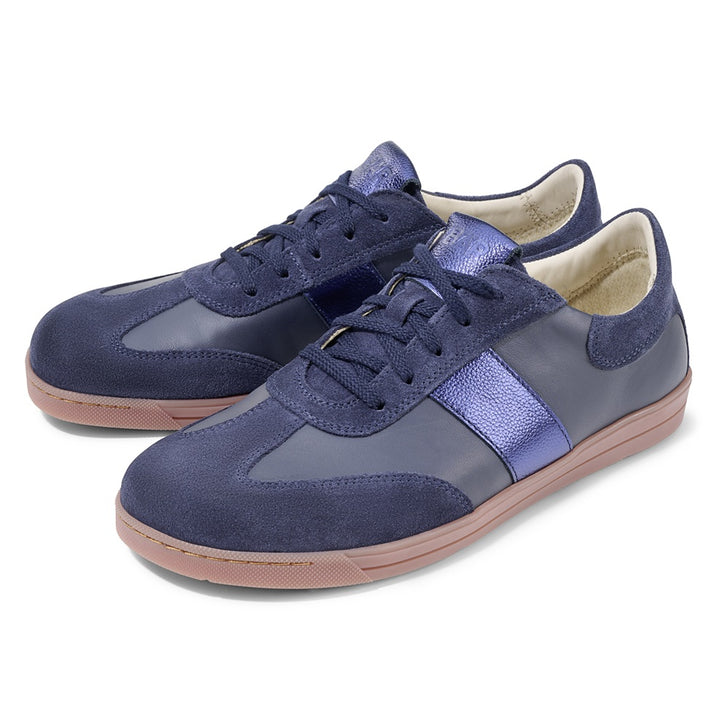 Elody Dunkelblau - Damensneaker mit Zehenfreiheit im modernen Retro-Look