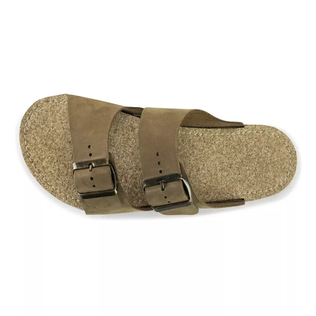 Terrar Letto Brown - Barfußsandale aus Leder