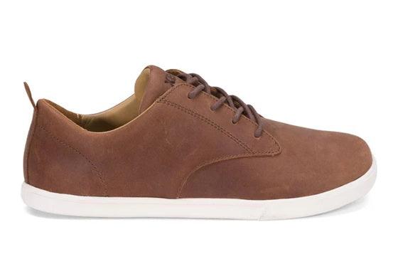 Glenn Herrenschuh Leder Brown White