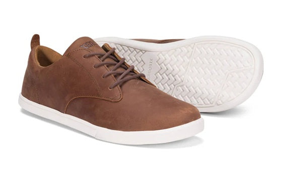 Glenn Herrenschuh Leder Brown White