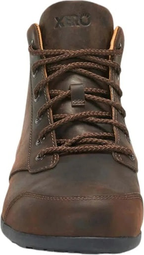 Denver Leather Braun - Herrenbarfuß-Stiefel