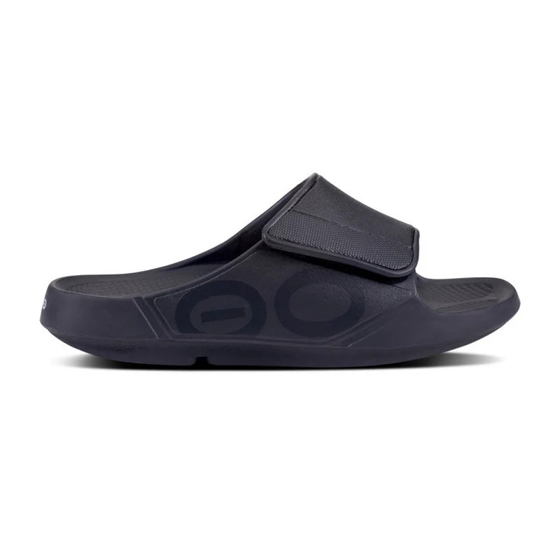OOAHH Sport Flex Black -OOFOS Herren Slide Sandale