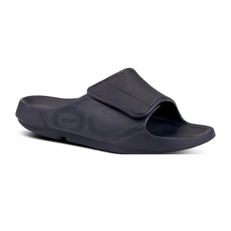 OOAHH Sport Flex Black -OOFOS Herren Slide Sandale