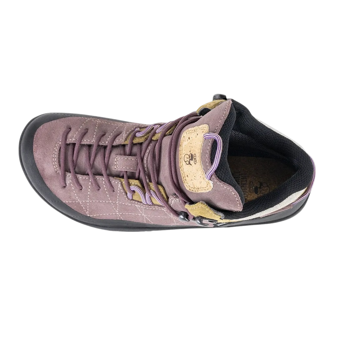 Terrar Rock High WP Blueberry - wasserdichter Barfuß-Wanderschuh