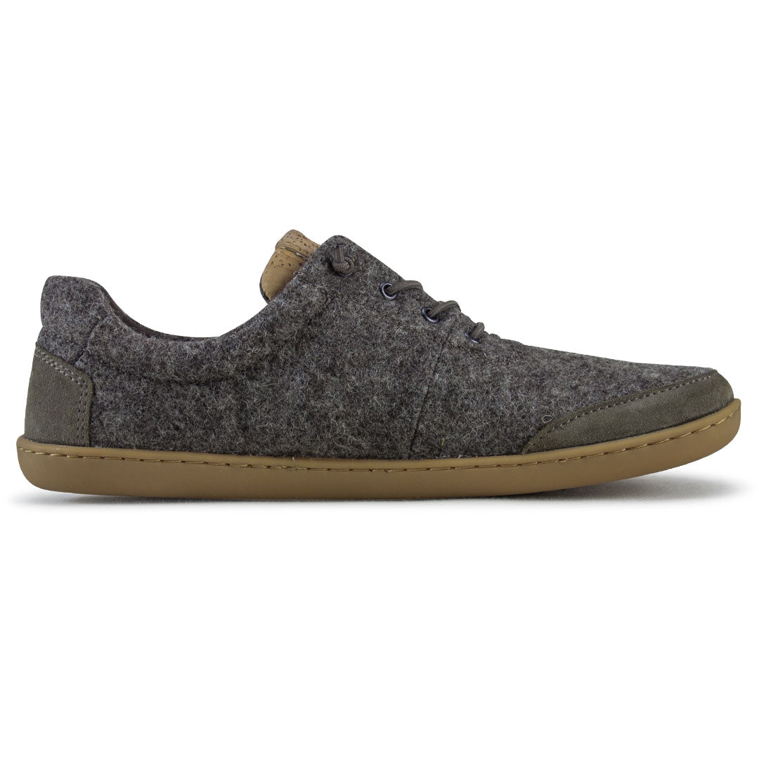Terrar Wool Greyish Unisex Barfußschuh aus Merino Wolle