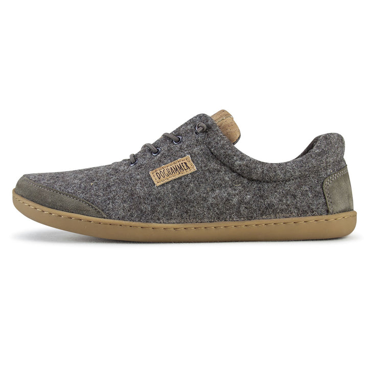 Terrar Wool Greyish Unisex Barfußschuh aus Merino Wolle