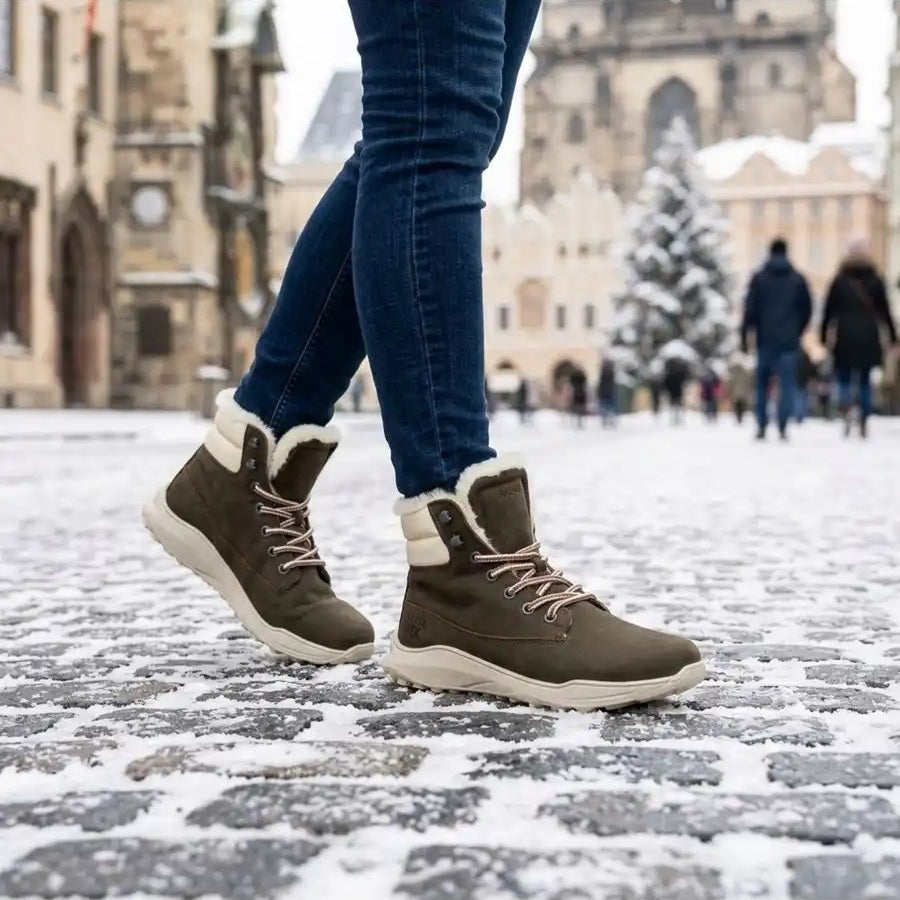 RAYVE UTAH Winter-Barfußschuhe | Warm & wasserdicht
