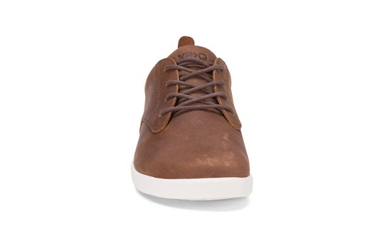 Glenn Herrenschuh Leder Brown White