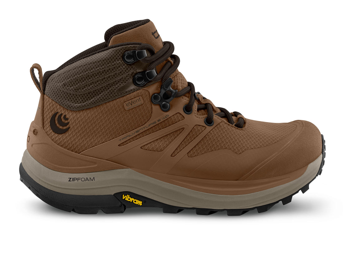 Topo Athletic Trailventure 2 WP Brown –  Herren Wanderschuh - Wasserdichter Komfort für jedes Abenteuer