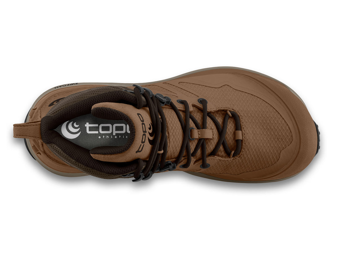 Topo Athletic Trailventure 2 WP Brown –  Herren Wanderschuh - Wasserdichter Komfort für jedes Abenteuer