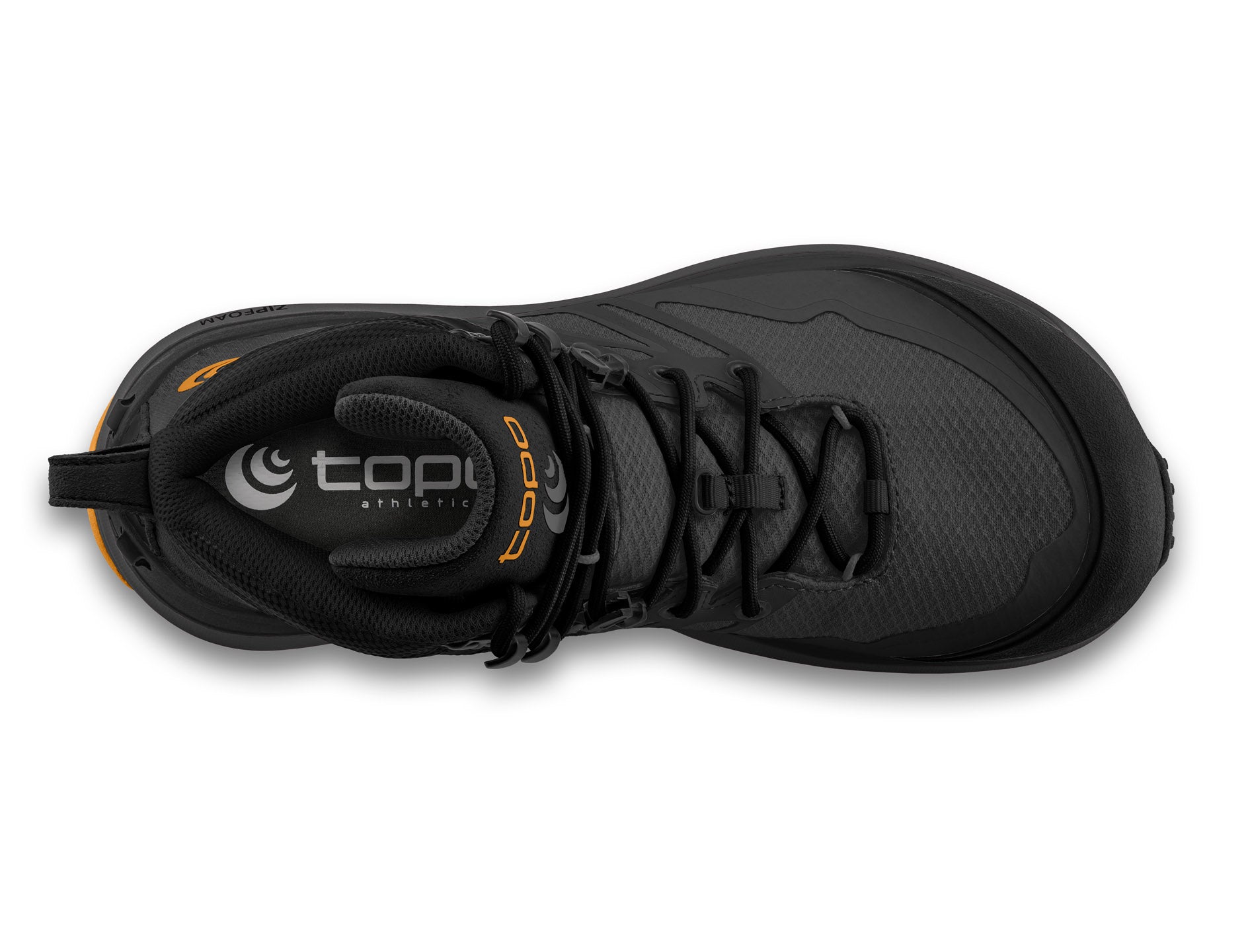 Topo Athletic Trailventure 2 WP Charcoal / Orange –  Herren Wanderschuh - Wasserdichter Komfort für jedes Abenteuer
