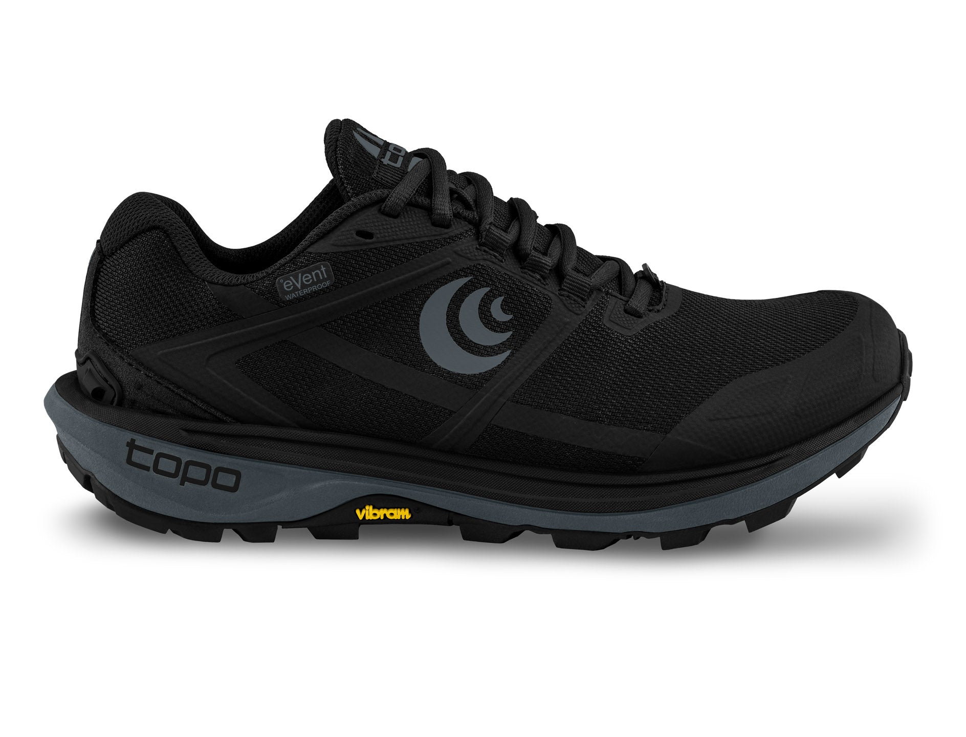 Terraventure 4 WP Black – Herren Trailrunningschuh Wasserdicht. Trittsicher. Bereit für jedes Abenteuer.