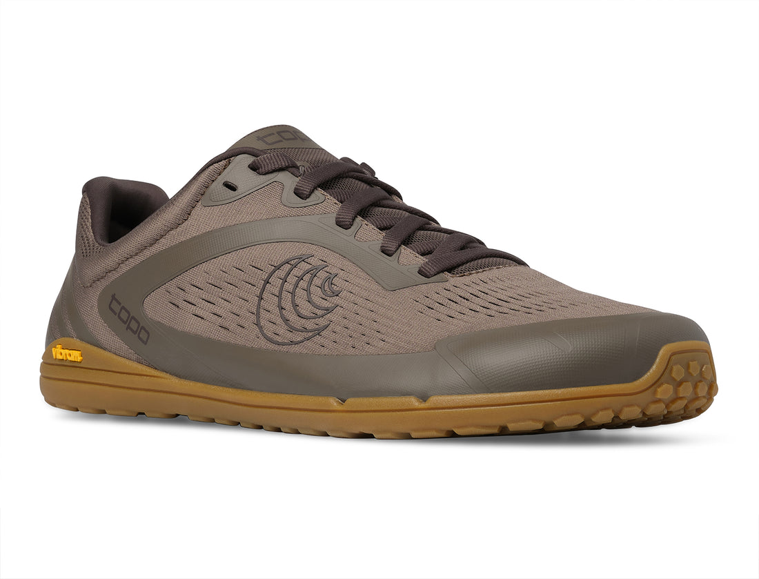 Topo Connect Tan / Gum - Barfußschuh für Herren