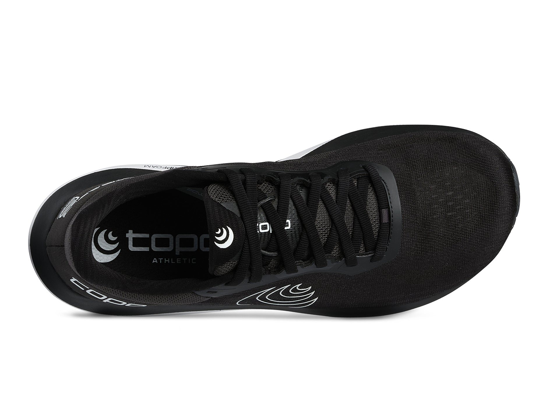 Topo Athletic Ultrafly 6 Black WHite – Herrenlaufschuh. Stabilität, Dämpfung und Dynamik in perfekter Balance