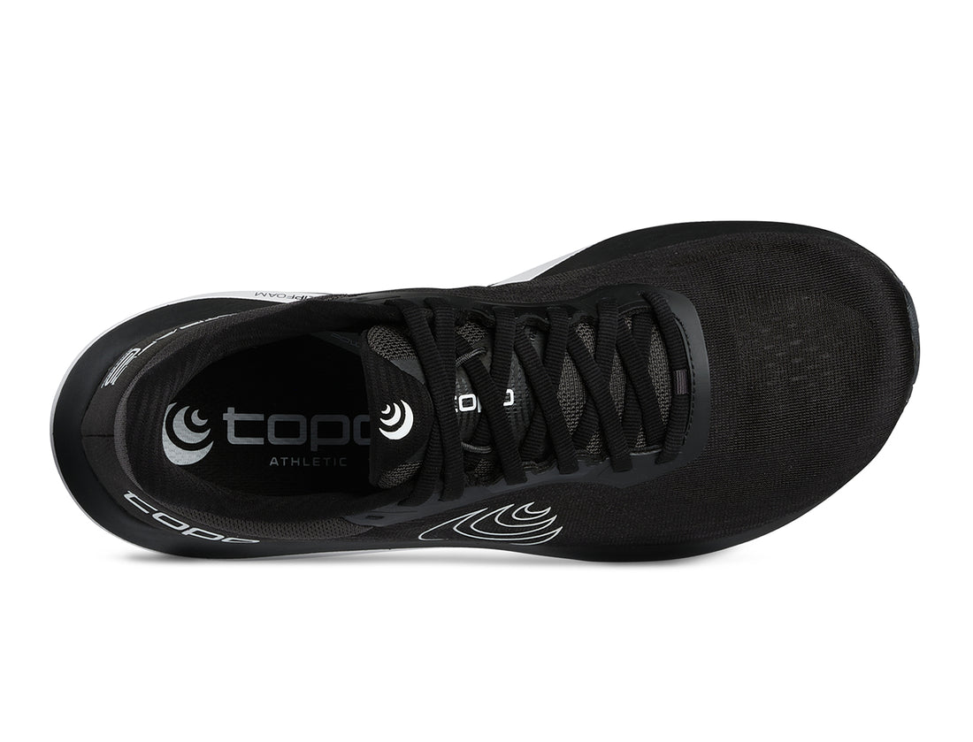 Topo Athletic Ultrafly 6 Black WHite – Herrenlaufschuh. Stabilität, Dämpfung und Dynamik in perfekter Balance
