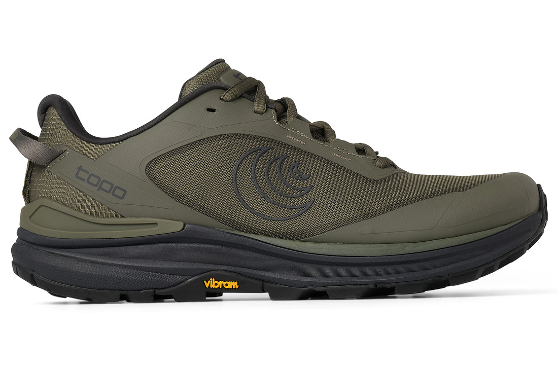 Topo Traverse Green Black - Herrenwanderschuhe