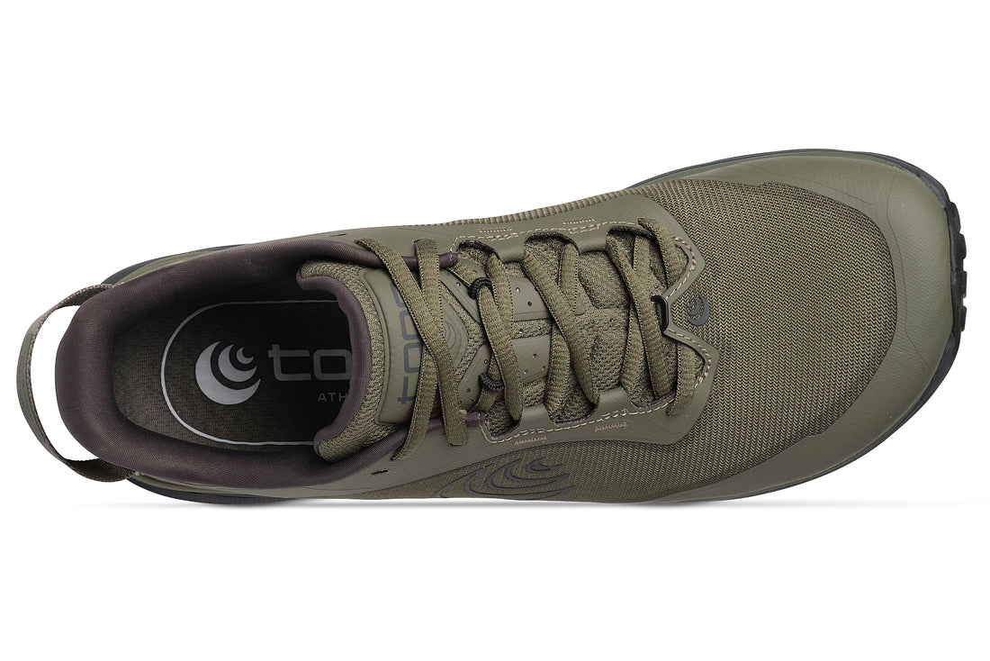 Topo Traverse Green Black - Herrenwanderschuhe