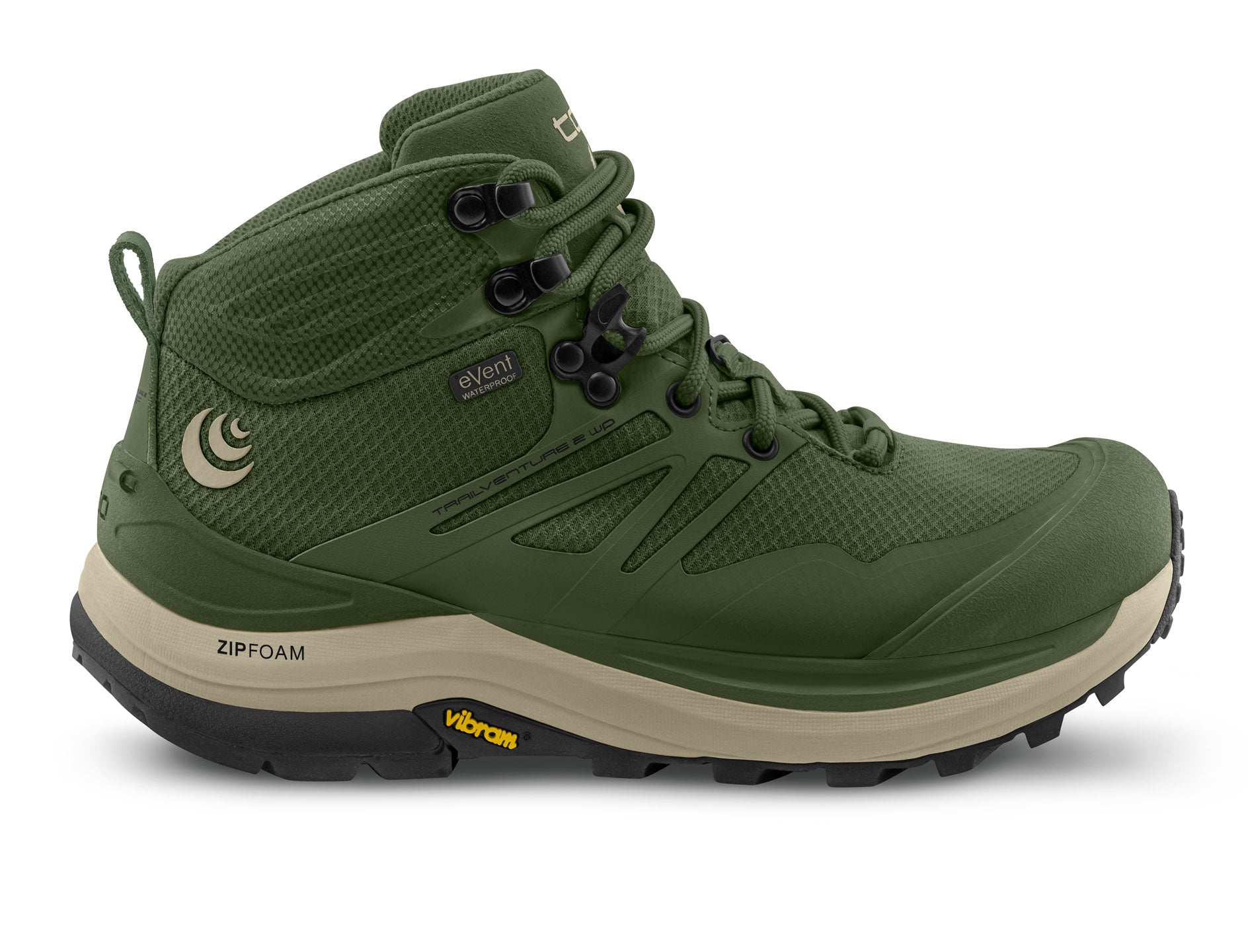 Topo Athletic Trailventure 2 WP Olive  – Damen Wanderschuhe - Wasserdichter Komfort für jedes Abenteuer
