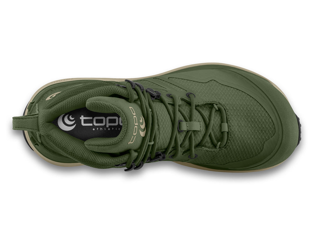 Topo Athletic Trailventure 2 WP Olive  – Damen Wanderschuhe - Wasserdichter Komfort für jedes Abenteuer