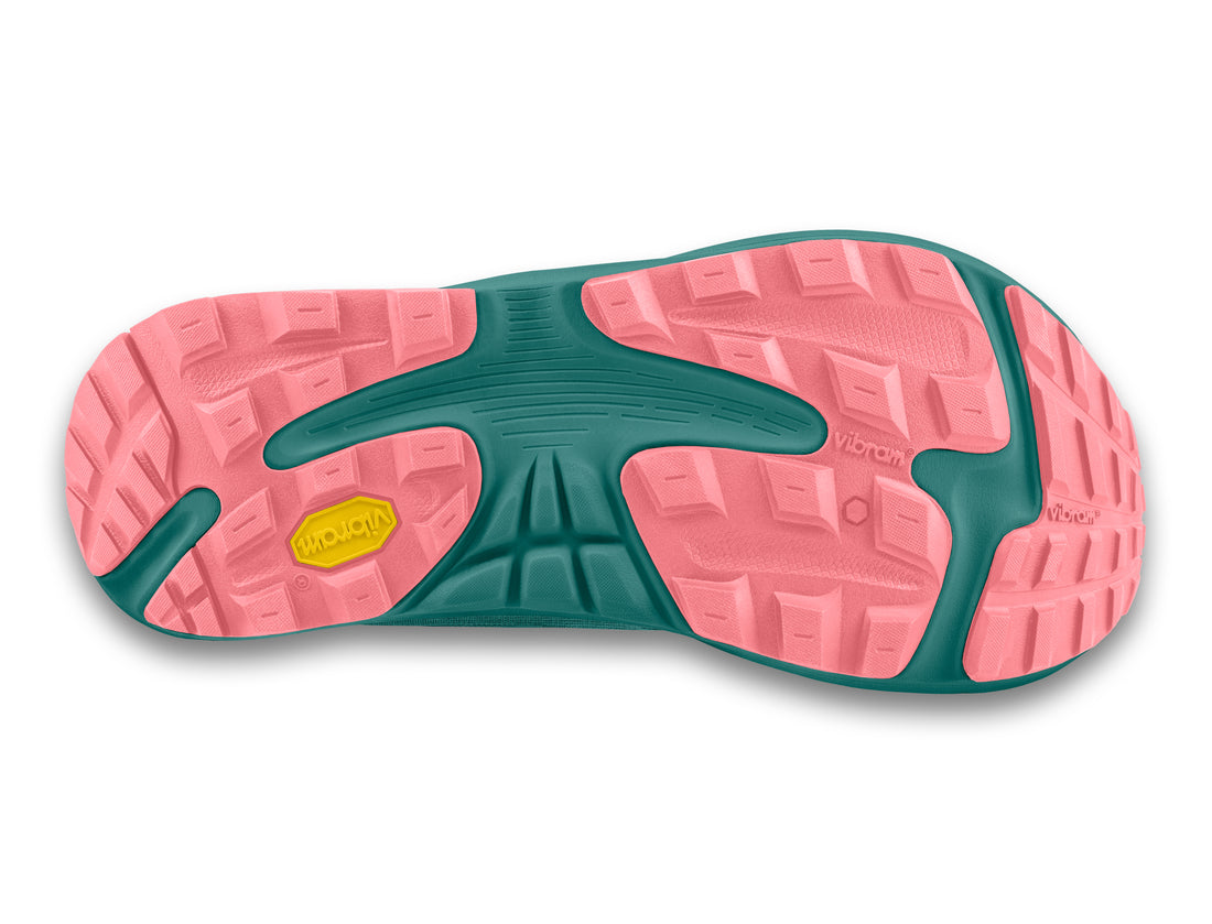 Ultraventure 4 Dark Teal/Pink - Damen Laufschuh für leichtes Gelände