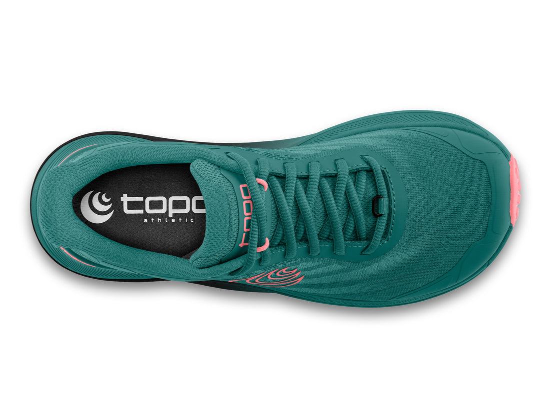 Ultraventure 4 Dark Teal/Pink - Damen Laufschuh für leichtes Gelände