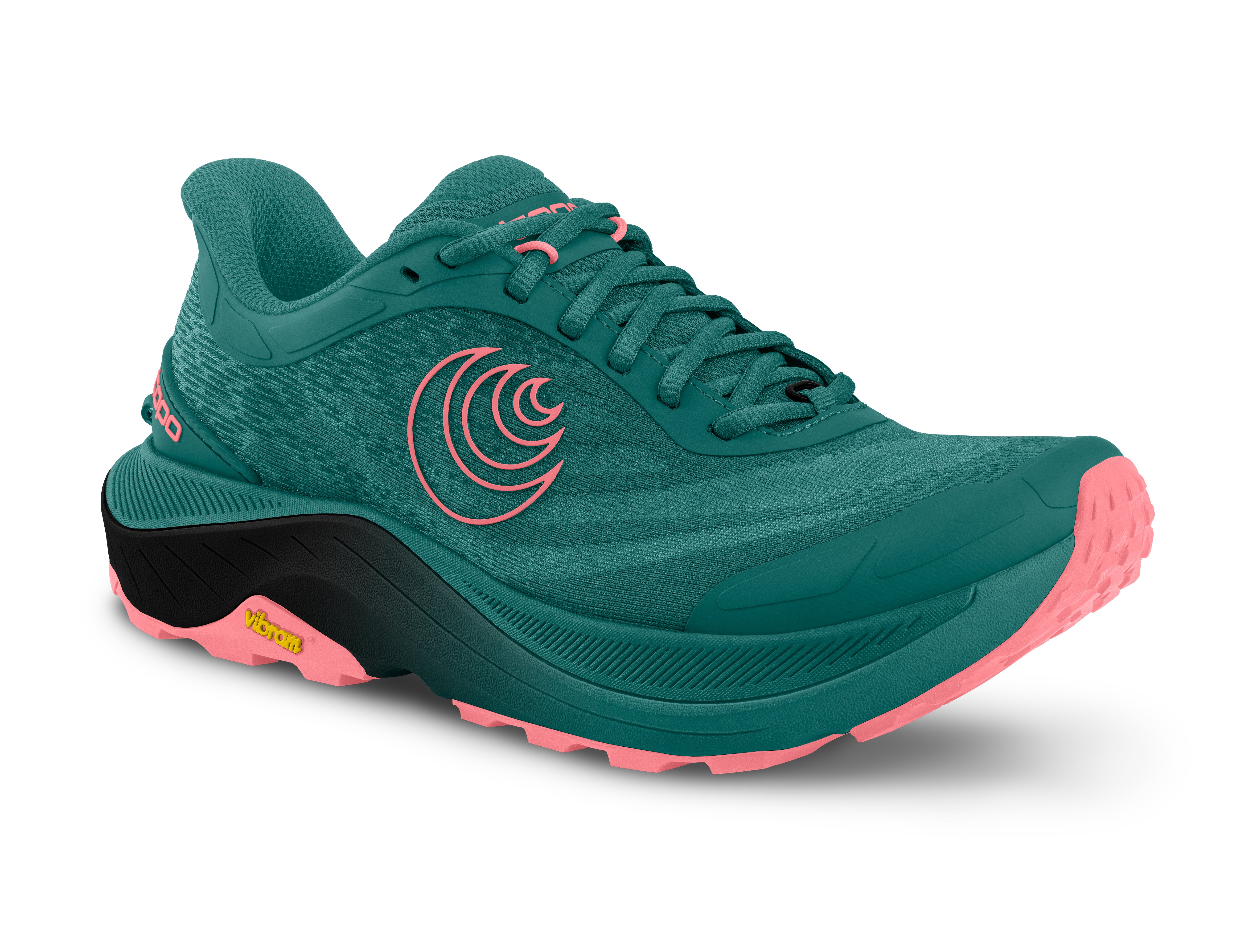Ultraventure 4 Dark Teal/Pink - Damen Laufschuh für leichtes Gelände