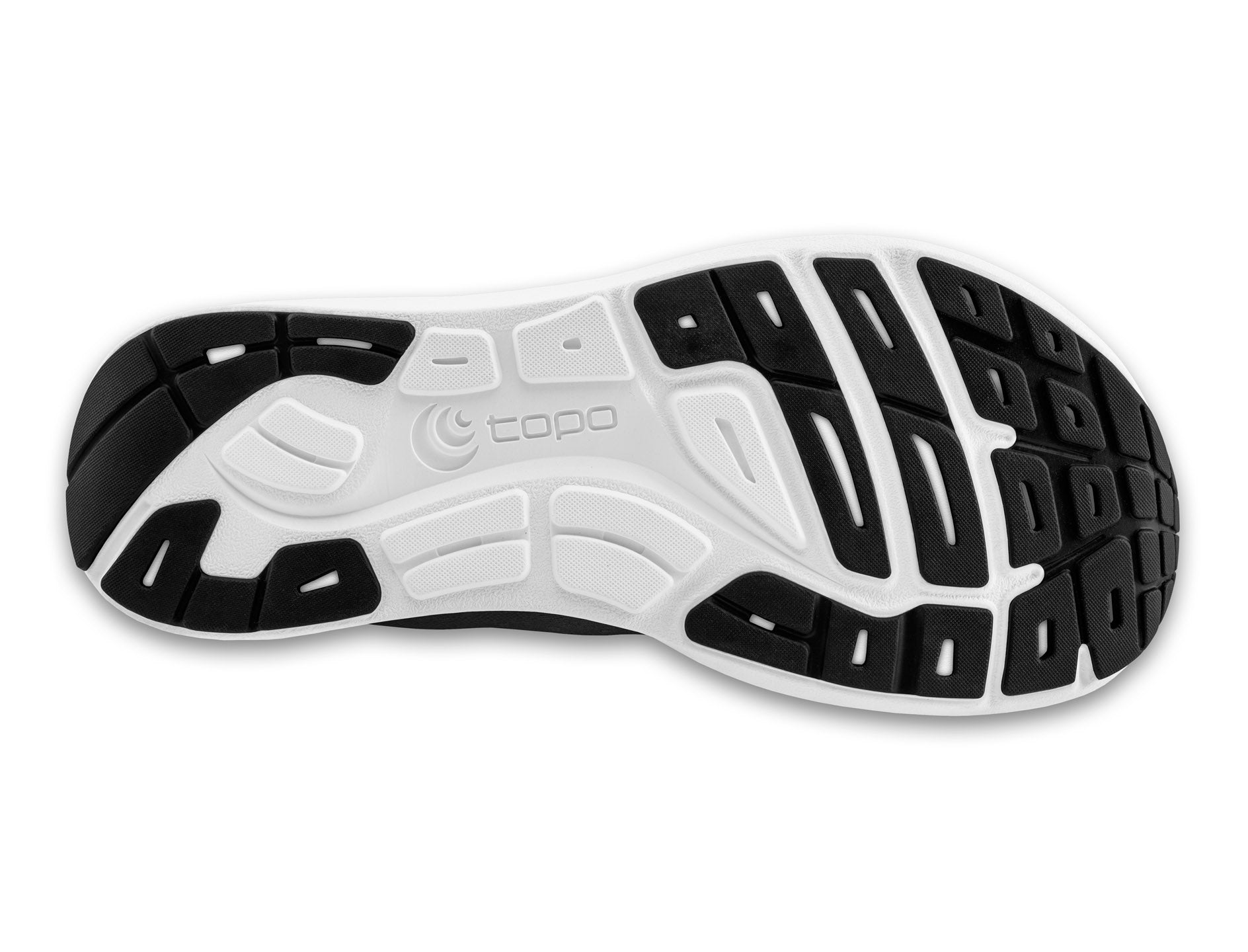 Topo Athletic ST-6  Black/White Damenlaufschuhe - Minimalismus trifft Komfort