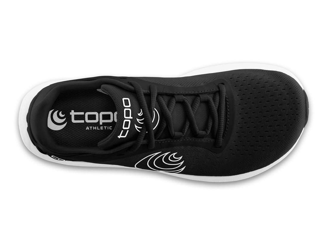 Topo Athletic ST-6  Black/White Damenlaufschuhe - Minimalismus trifft Komfort