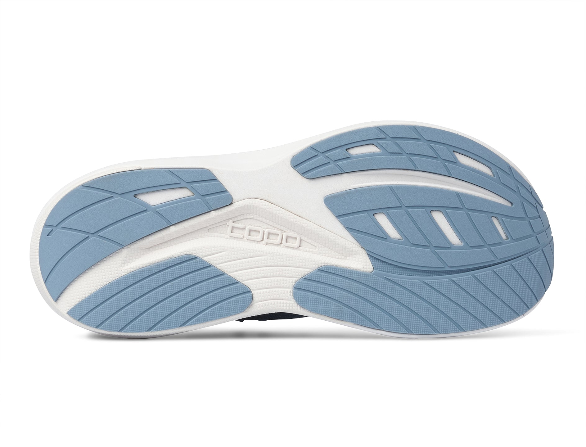 Topo Athletic Ultrafly 6 Blue WHite – Damenlaufschuhe. Stabilität, Dämpfung und Dynamik in perfekter Balance