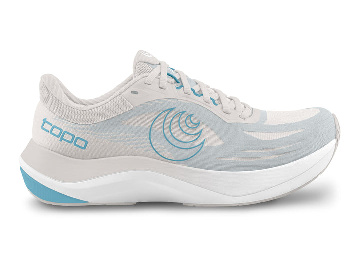 Topo Athletic Ultrafly 6 Grey Sky – Damenlaufschuhe. Stabilität, Dämpfung und Dynamik in perfekter Balance