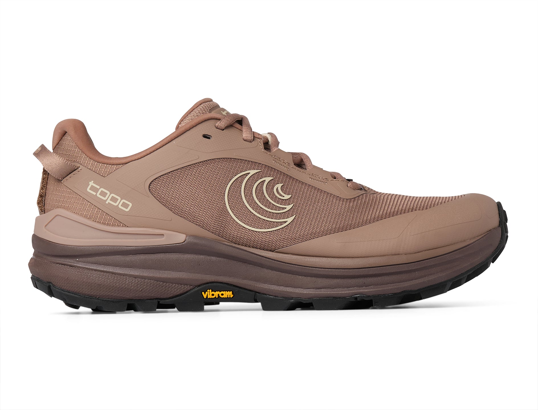 Topo Traverse Clay Tann – leichte Damen Wanderschuhe für schwieriges Gelände