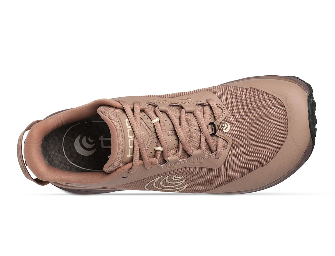 Topo Traverse Clay Tann – leichte Damen Wanderschuhe für schwieriges Gelände