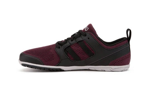 Zelen Rot Schwarz - besonders leichter und luftiger Barfußsneaker für Damen