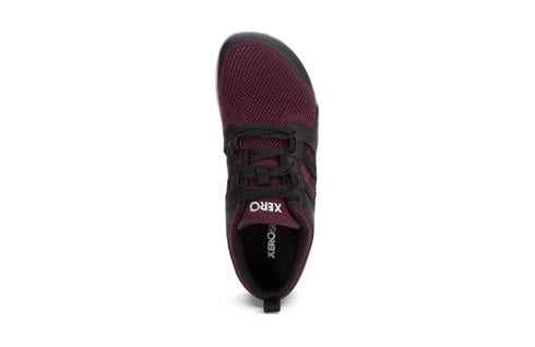 Zelen Rot Schwarz - besonders leichter und luftiger Barfußsneaker für Damen