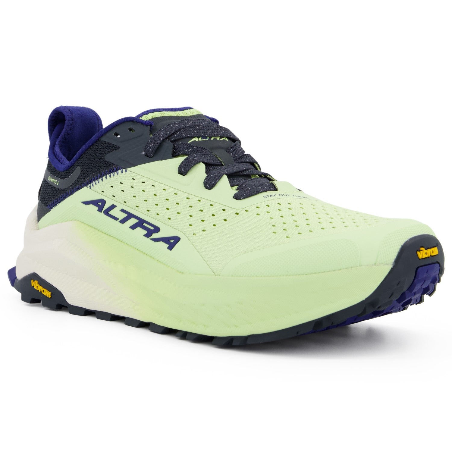 Olympus 6 Black / Green - Damen Trailrunningschuh