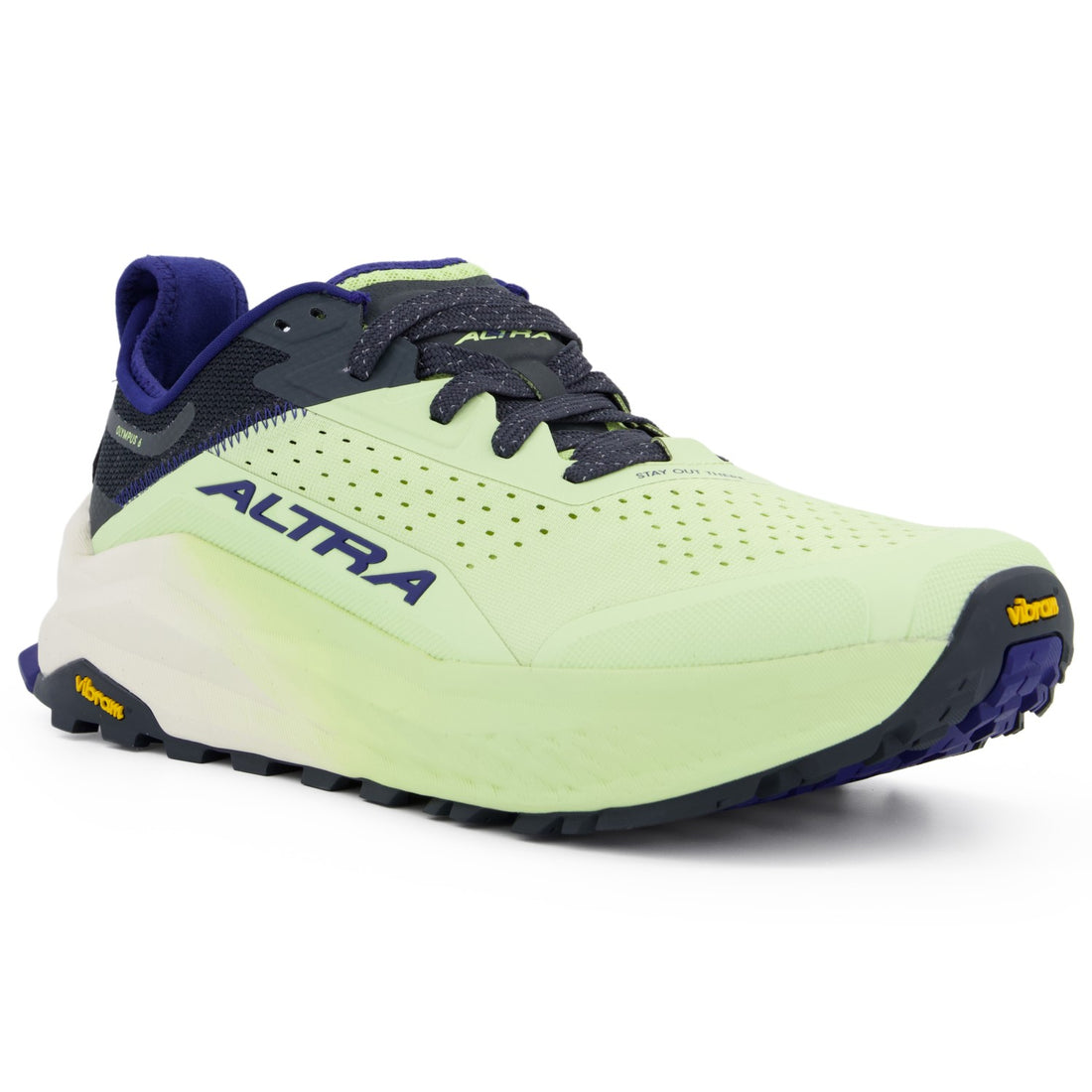 Olympus 6 Black / Green - Damen Trailrunningschuh