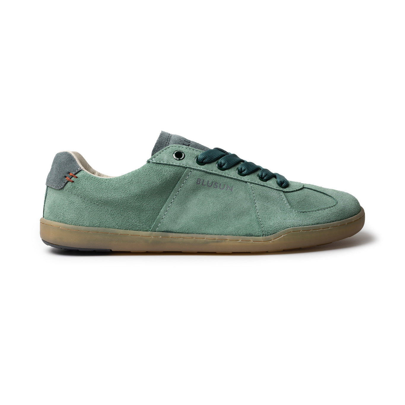 Blusun BLSN-200M Green - Herrenbarfußschuh aus Leder