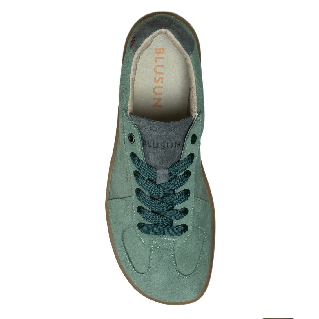 Blusun BLSN-200M Green - Herrenbarfußschuh aus Leder