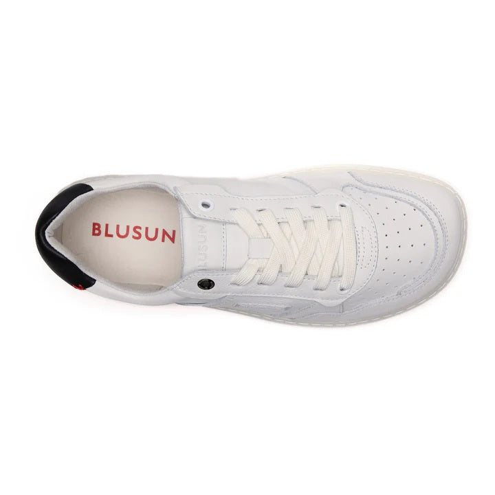 Blusun BLSN 600W White - Damen Barfuß - Sneaker  aus besonders weichen Leder